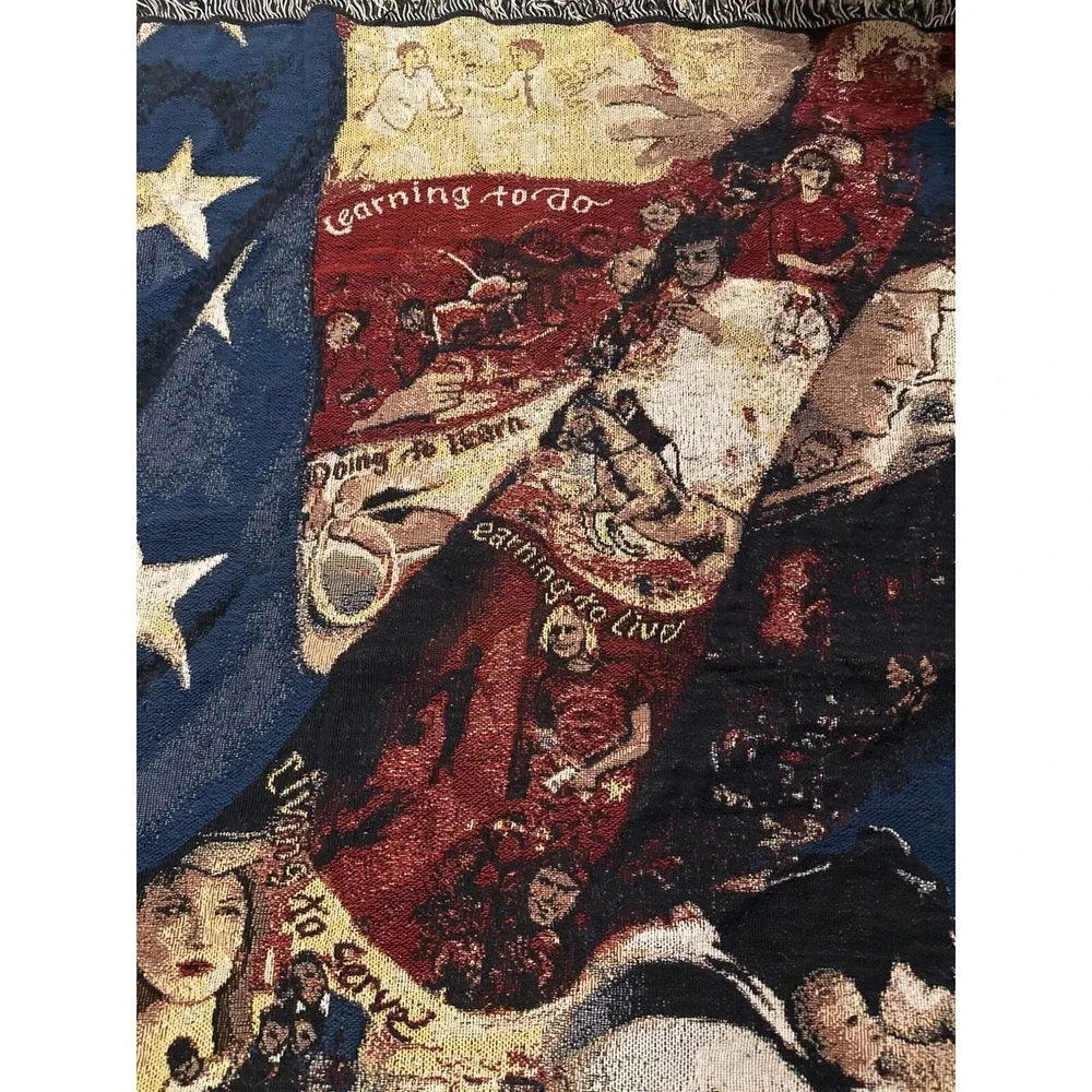 American Heritage Tapestry Throw Blanket 